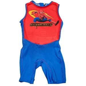 2/$20 🏷 Spiderman Life Jacket One Piece Size M